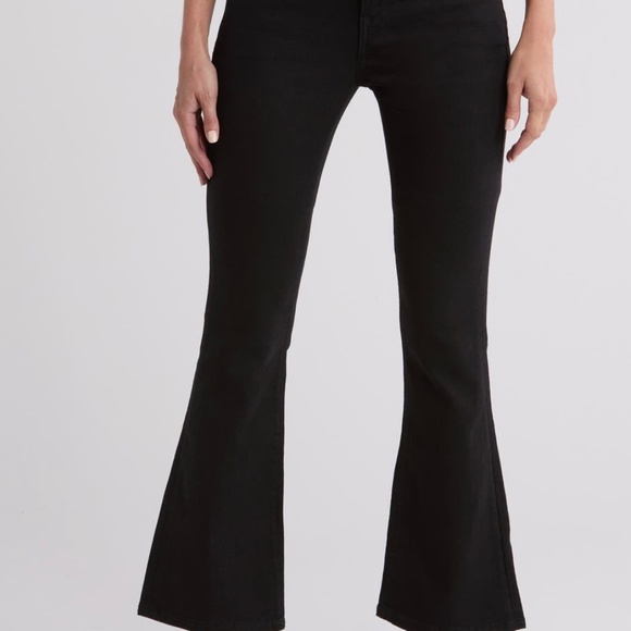 TRUE RELIGION BECCA Black Rinse Bootcut Studded Jeans - Picture 3 of 10